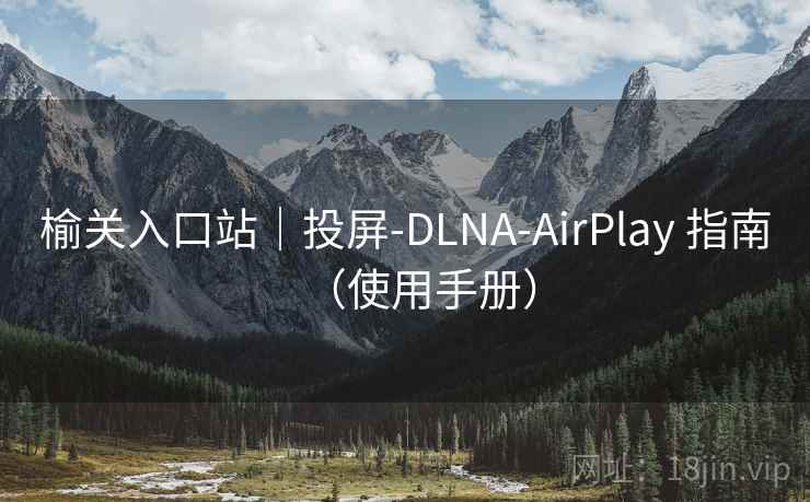 榆关入口站｜投屏-DLNA-AirPlay 指南（使用手册）