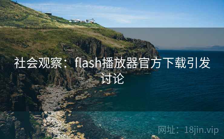 社会观察:flash播放器官方下载引发讨论 社会观察:flash播放器官方下载引发讨论